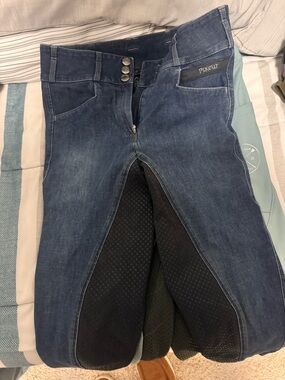 Pikuer Dark Blue Riding Jean’s with Full-Seat Grip